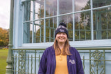 Adult Snowflake Bobble Hat