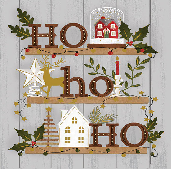 Christmas cards Ho Ho Ho