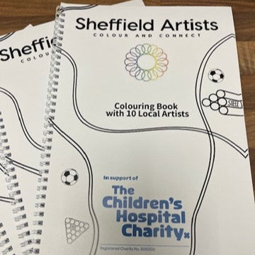 Sheffield Artists Colour and Connect Colouring Book