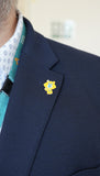 Theo Blue Heart Badge