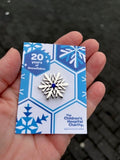 Snowflake Anniversary Badge