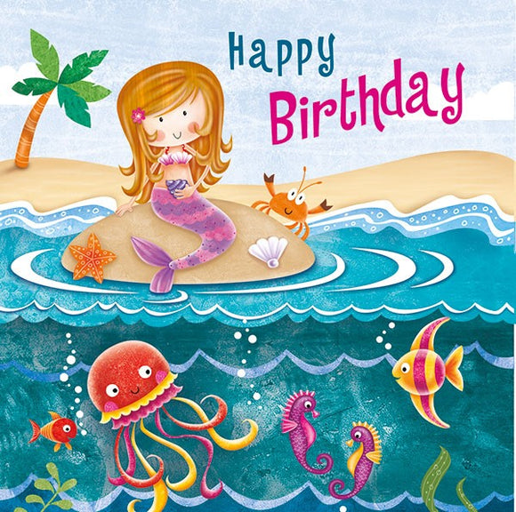 Happy birthday - Mermaid